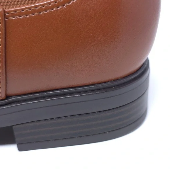 Tommy Hilfiger Chelsea Boots Baylon Medium Natural Leather Size 9.5M - Picture 10 of 12